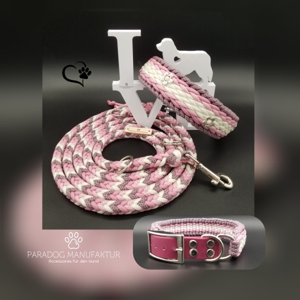 Halsband/Leinen - Set "Lavender"